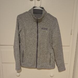 KUIU Heathered Gray Zip-Up Jacket